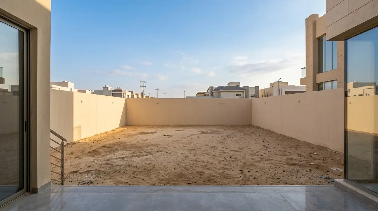 تصوّر تقريبي للمساحة حسب اختياراتك