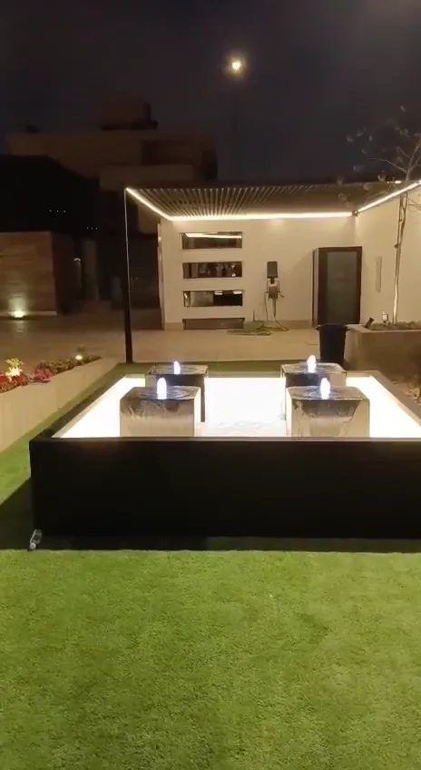 فيديو نوافير من أعمال الحيتان