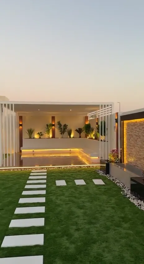 فيديو تنسيق حدائق طبيعي من أعمال الحيتان