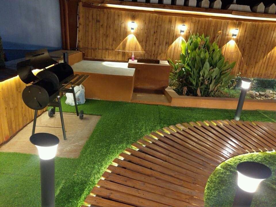 تنسيق حدائق فلل بالرياض