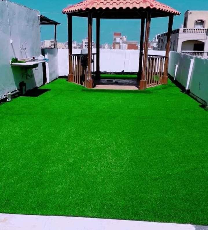 تركيب عشب صناعي فوق البلاط بالرياض